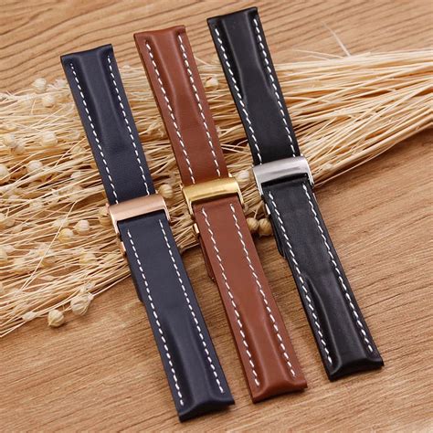 breitling leather|Breitling watch belts.